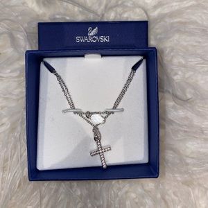 Swarovski Crystal Cross Necklace